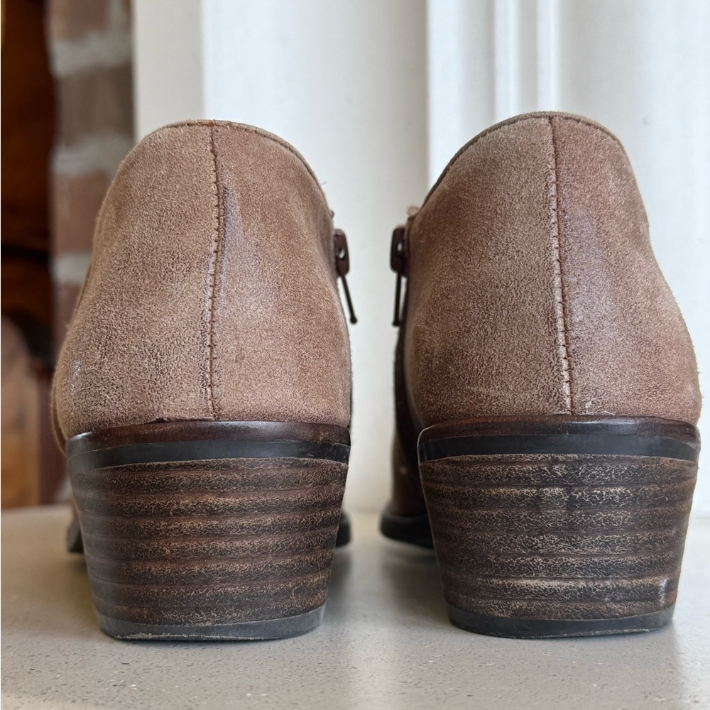 Women’s real leather booties 9M/39 - Picture 4 of 8